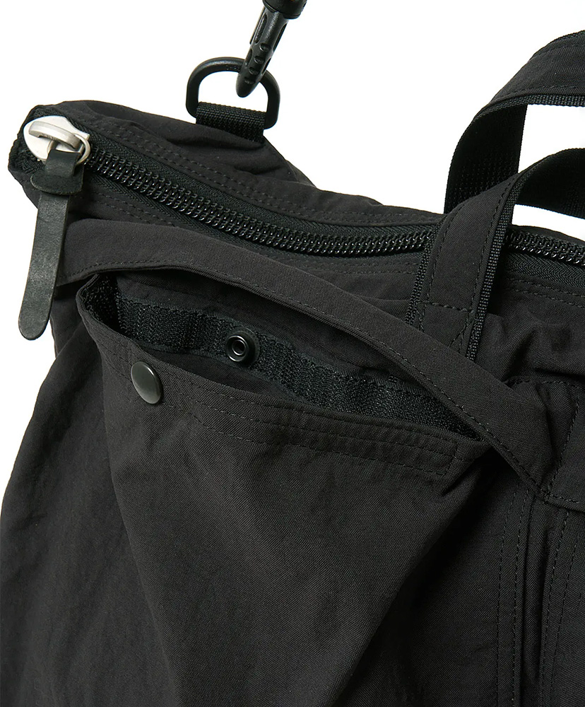 Helmet Bag Nylon Oxford Onibegie Dyed Charcoal/チャコール OS