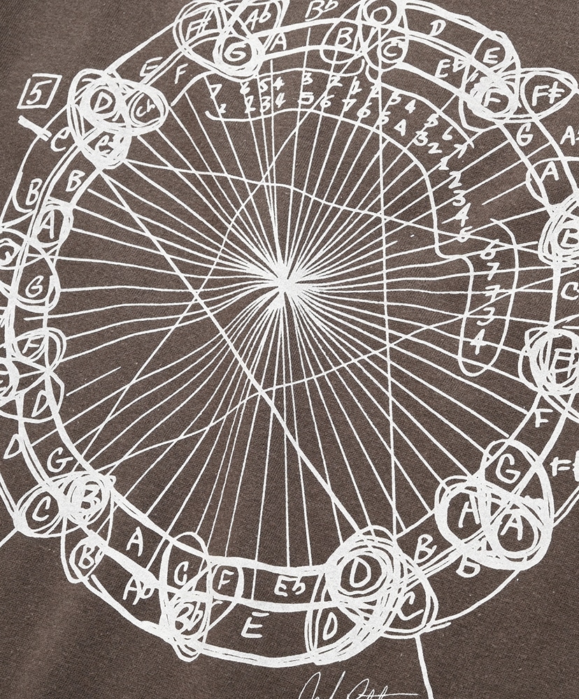 John Coltrane  Circle Charcoal/チャコール L(MEN)