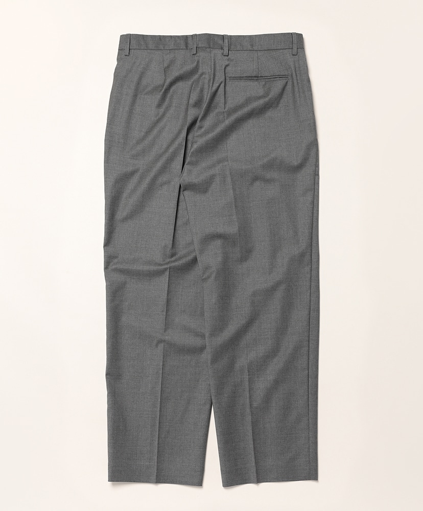Wool Tropical Stripe Trousers Medium Gray/ミディアムグレー 44(MEN)