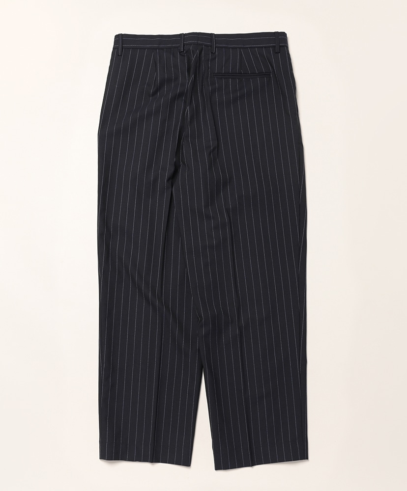 Wool Tropical Stripe Trousers Navy/ネイビー 44(MEN)