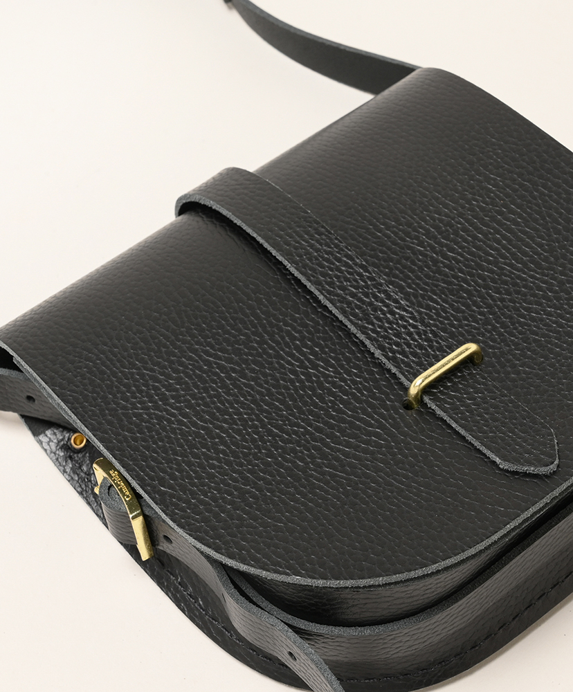 The Saddle Bag - Grain Black/ブラック ONE