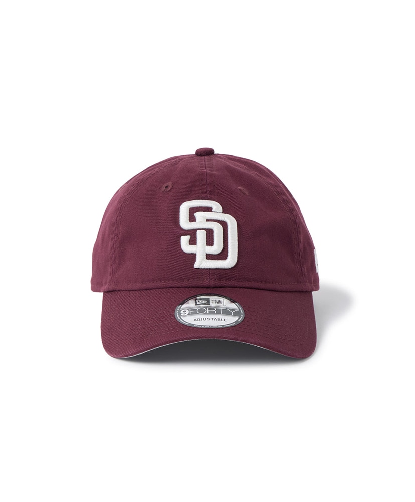 9FORTY MLB アンストラクチャード Unstructured サンディエゴ・パドレス マルーン OS