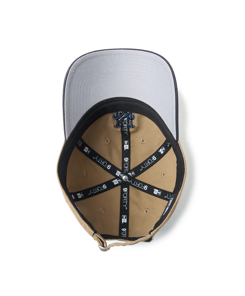 9FORTY MLB アンストラクチャード Unstructured ニューヨーク・メッツ カーキネイビー OS