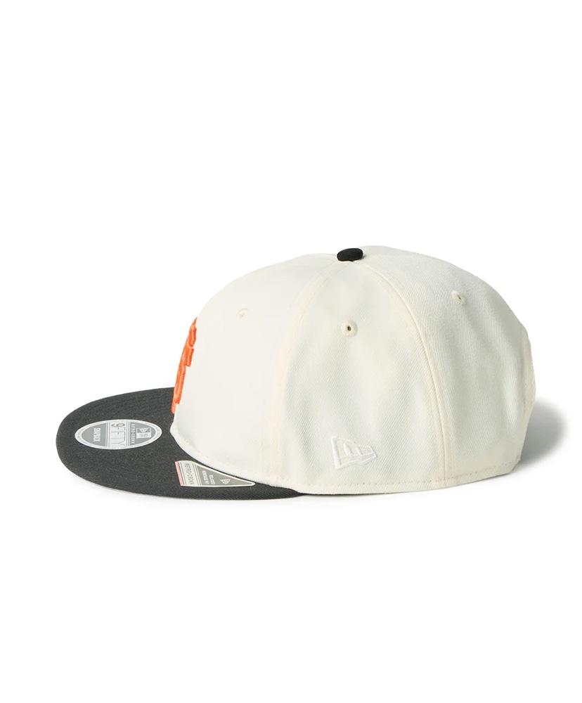 RC 9FIFTY Flat Visor powered by GORO (min-nano) サンフランシスコ・ジャイアンツ クローム×ブラック OS