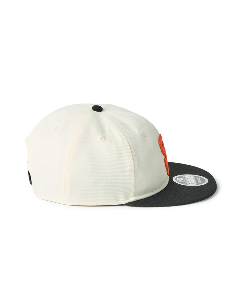 RC 9FIFTY Flat Visor powered by GORO (min-nano) サンフランシスコ・ジャイアンツ クローム×ブラック OS