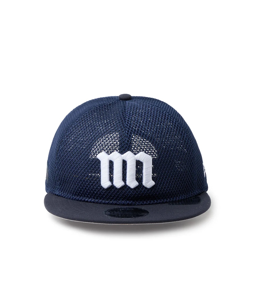 RC 9FIFTY Flat Visor powered by GORO (min-nano) ダブルメッシュ ネイビーメッシュ×ネイビー OS