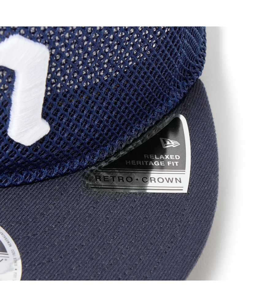 RC 9FIFTY Flat Visor powered by GORO (min-nano) ダブルメッシュ ネイビーメッシュ×ネイビー OS