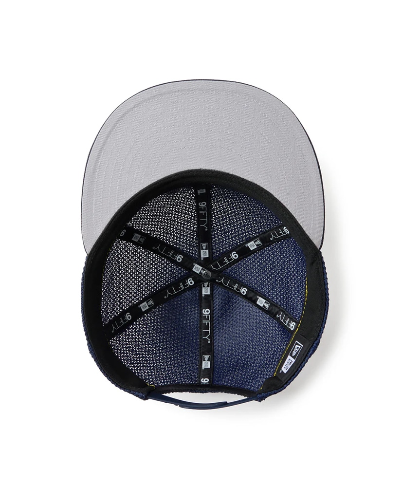 RC 9FIFTY Flat Visor powered by GORO (min-nano) ダブルメッシュ ネイビーメッシュ×ネイビー OS
