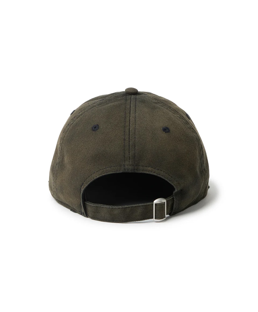 9THIRTY powered by GORO (min-nano) ニューヨーク・メッツ ダメージ/パッカブルバイザー/モンレーウォッシュ ブラック M/L