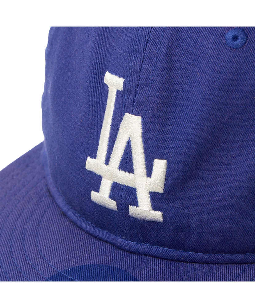 9THIRTY powered by GORO (min-nano) ロサンゼルス・ドジャース ダメージ/パッカブルバイザー/モンレーウォッシュ ダークロイヤル M/L