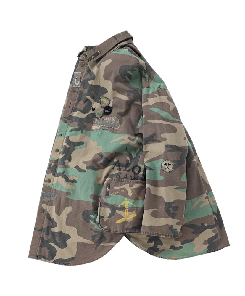 Aloha Camouflage Shirt Camouflage/カモフラージュ 2(MEN)