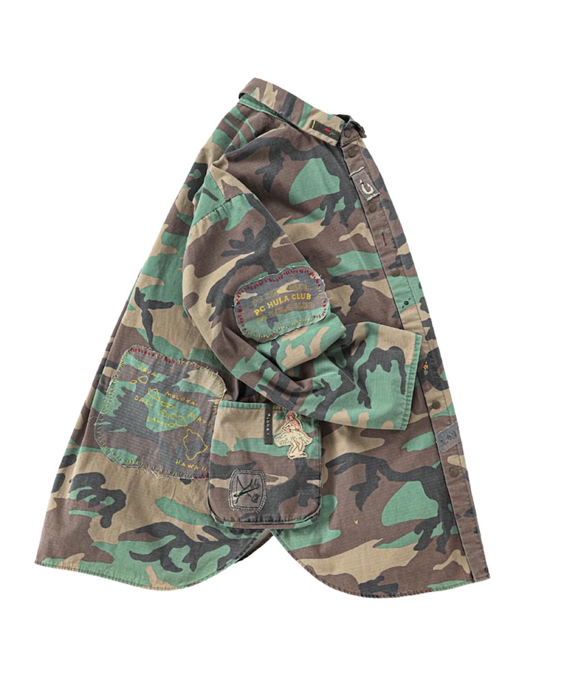 Aloha Camouflage Shirt Camouflage/カモフラージュ 2(MEN)