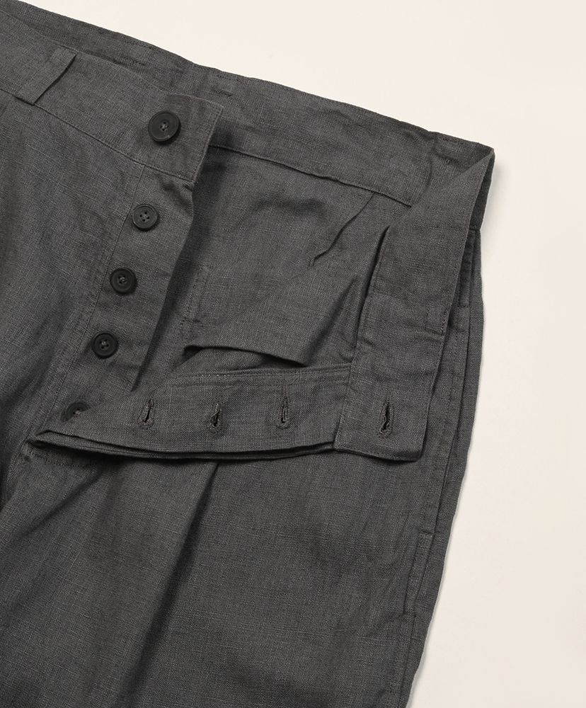 Linen Pants Chacoal/チャコール L(MEN)