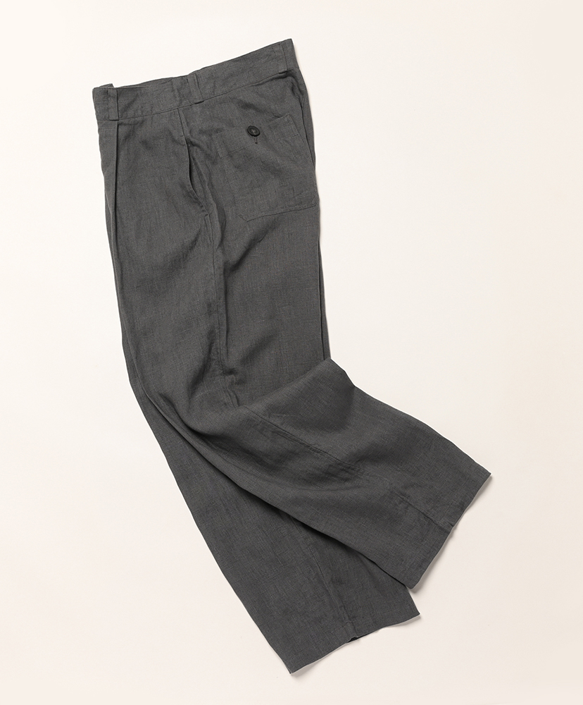 Linen Pants Chacoal/チャコール L(MEN)