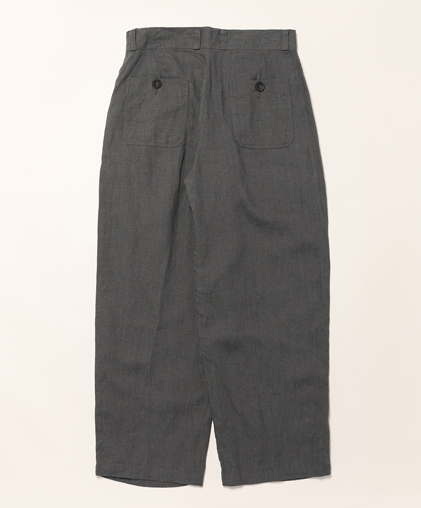 Linen Pants Chacoal/チャコール L(MEN)