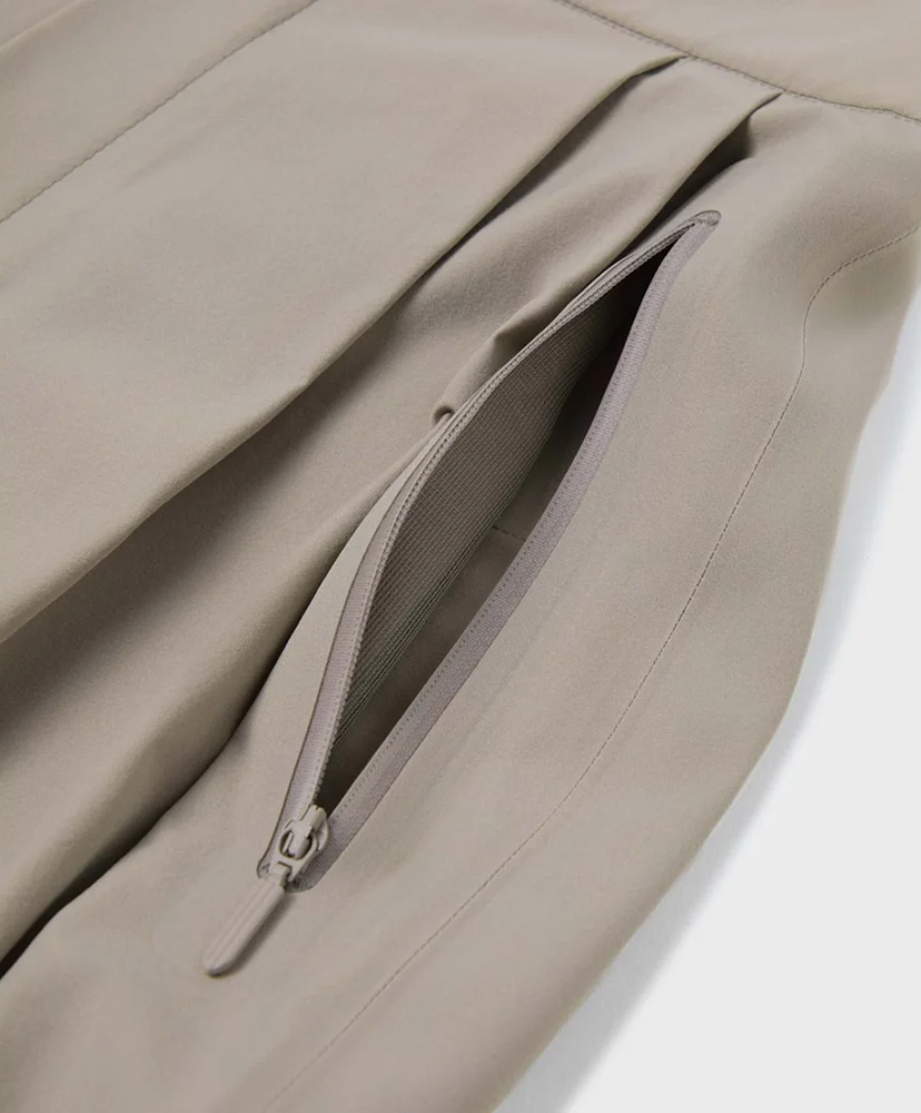 Seamless Stretch Tapered Pants サンドグレー(GY30) L(WOMEN)