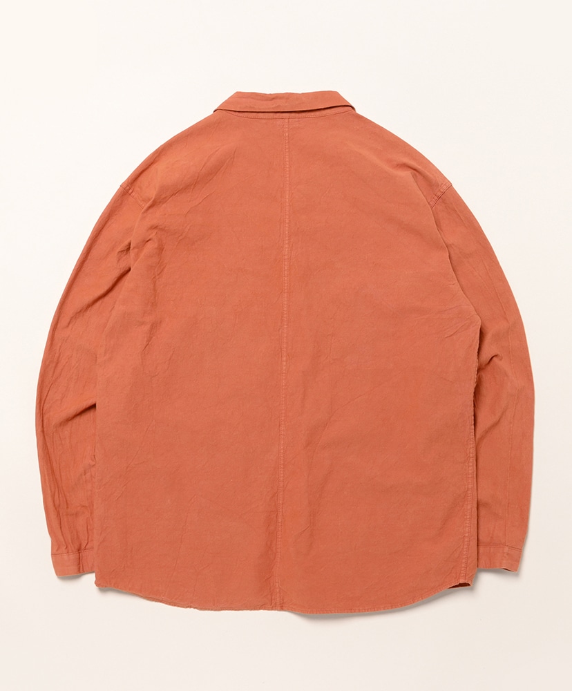 Two Birds Shirt - Cotton Drop Cloth Flowerpot/フワラーポット 3(MEN)