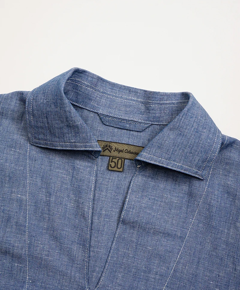 French Pullover Shirt - Dungaree Indigo/インディゴ 46(MEN)