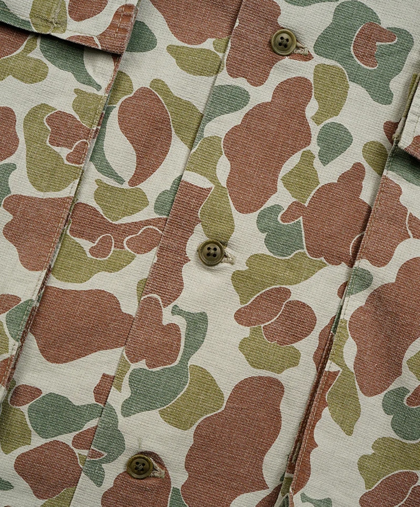 Army Shirt Short Sleeve - Camo Green/グリーン 46(MEN)