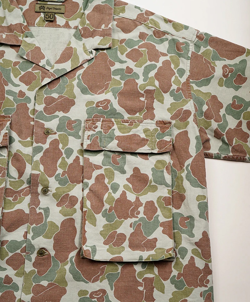 Army Shirt Short Sleeve - Camo Green/グリーン 46(MEN)