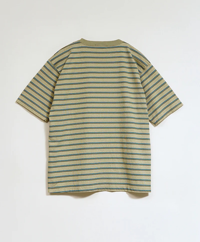 7.8oz Border Half Sleeve T-Shirt Green/グリーン 52(MEN)