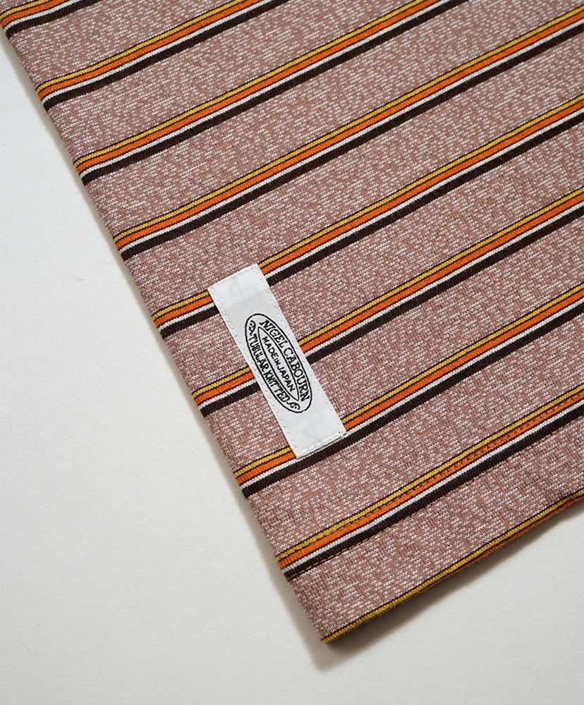 7.8oz Border Half Sleeve T-Shirt Light brown/ライトブラウン 52(MEN)