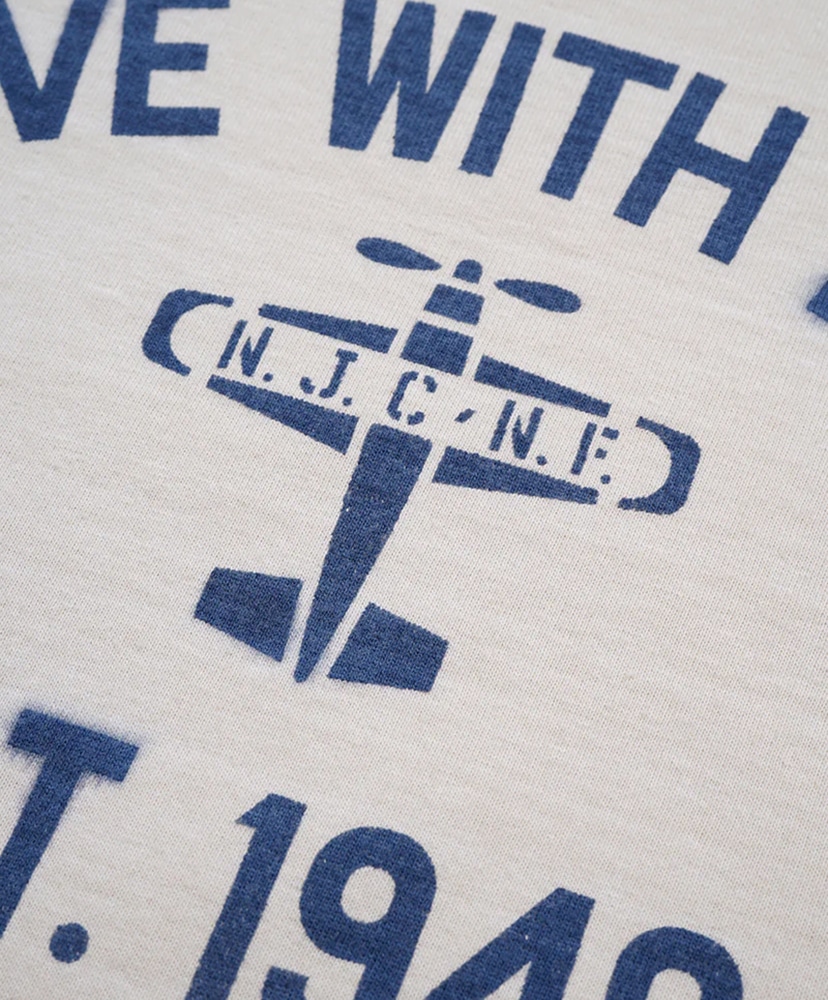 Print T-shirt - Propeller Ivory/アイボリー 46(MEN)