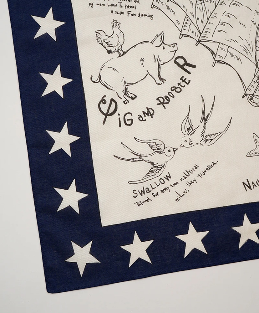 Sailor Bandana Navy/ネイビー FREE