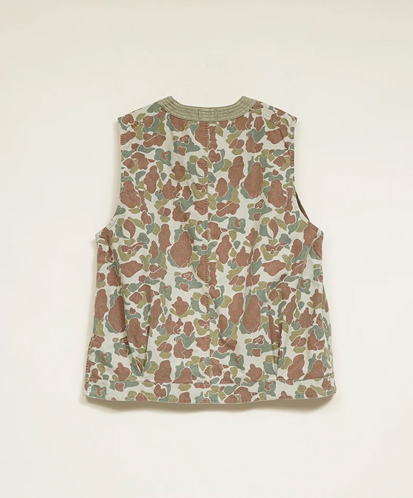 Pullover Army Vest - Camo Green/グリーン 46(MEN)