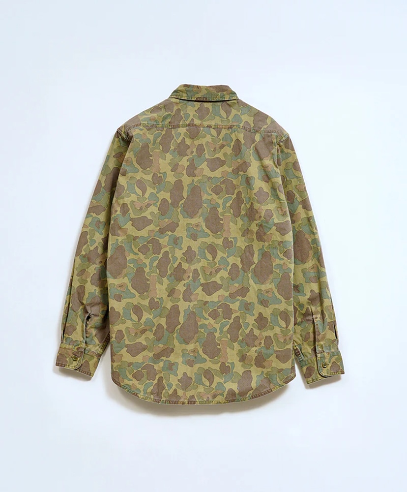 Deck Shirt - Duck Hunter Camo Reversible Green/グリーン 46(MEN)