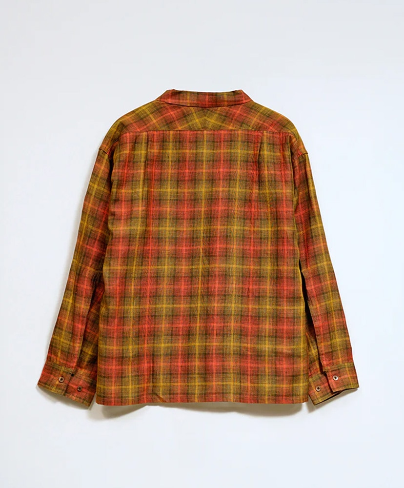 French Chore Jacket - Hemp Check Red/レッド 46(MEN)
