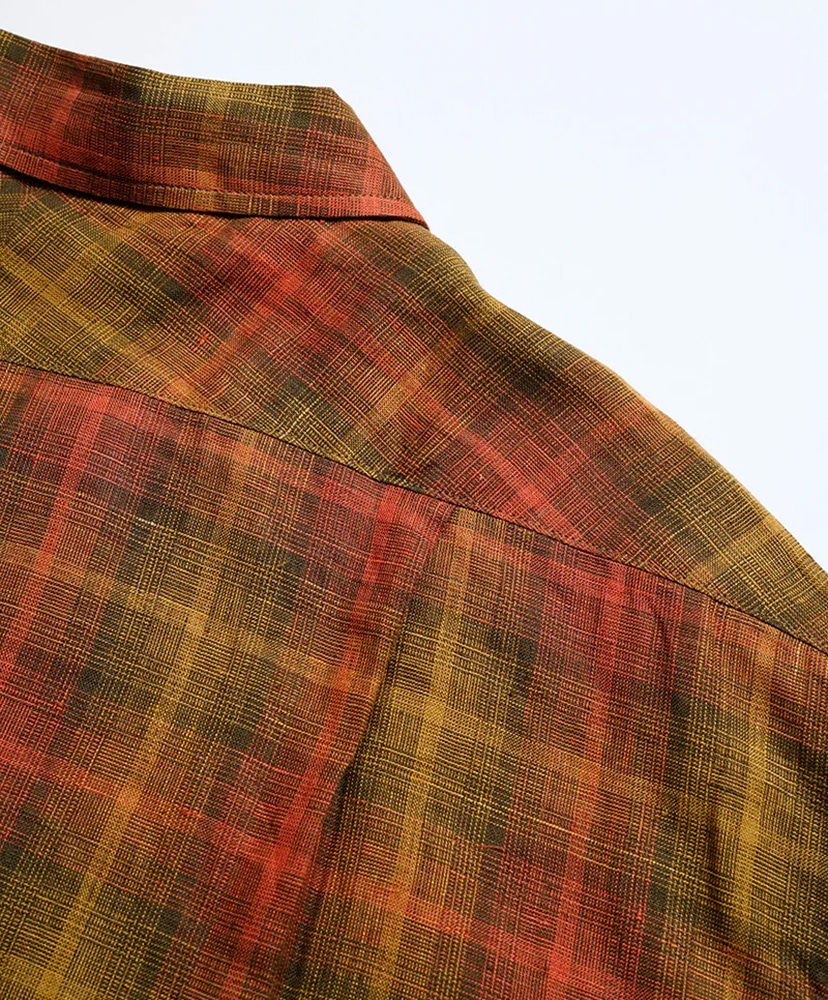 French Chore Jacket - Hemp Check Red/レッド 46(MEN)