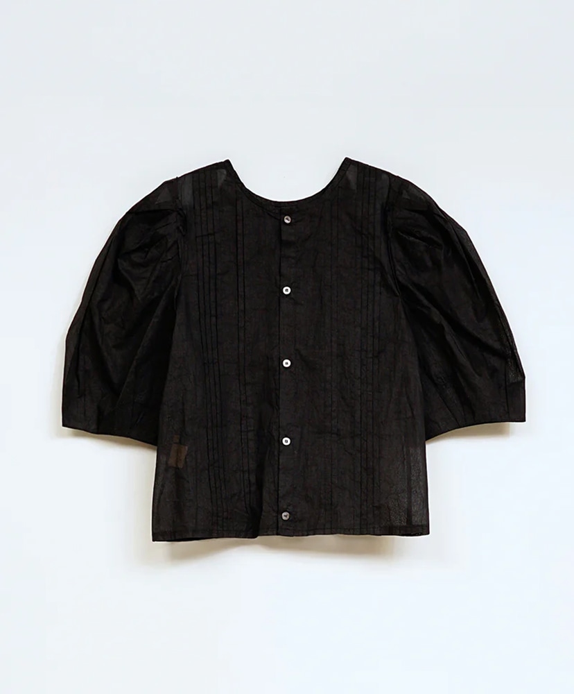 2Way Blouse Half Sleeve Black/ブラック 8(WOMEN)