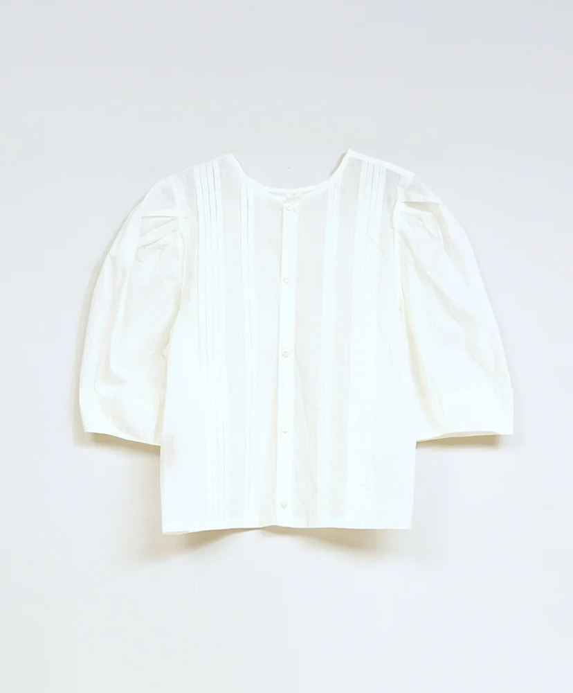 2Way Blouse Half Sleeve White/ホワイト 10(WOMEN)