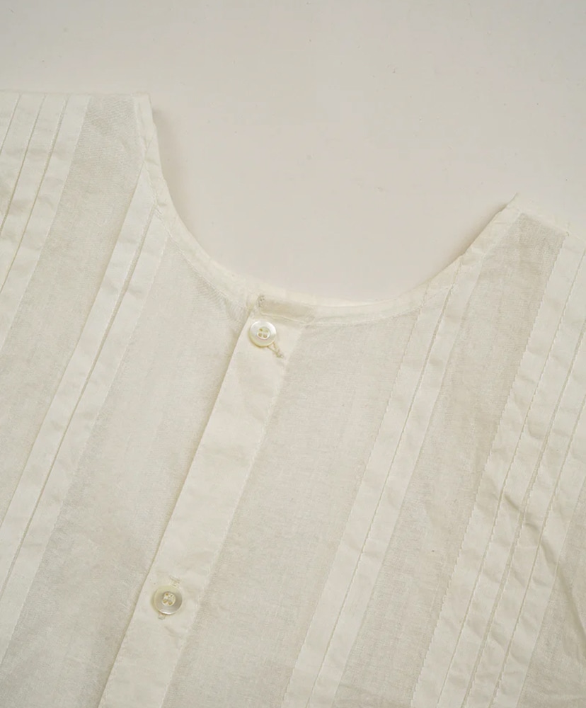 2Way Blouse Half Sleeve White/ホワイト 10(WOMEN)