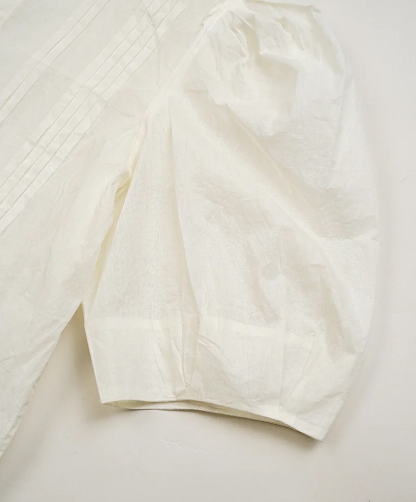 2Way Blouse Half Sleeve White/ホワイト 10(WOMEN)