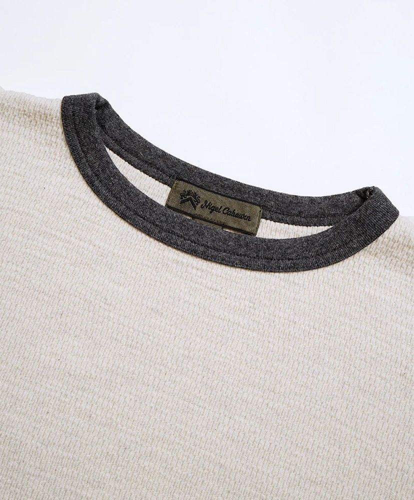 Baseball T-Shirt - Honeycomb Knit Ivory/アイボリー 46(MEN)