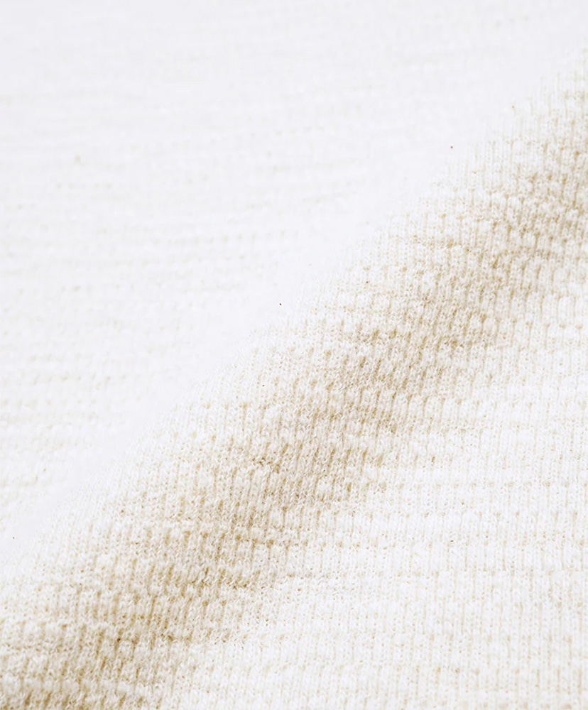 Baseball T-Shirt - Honeycomb Knit Ivory/アイボリー 46(MEN)