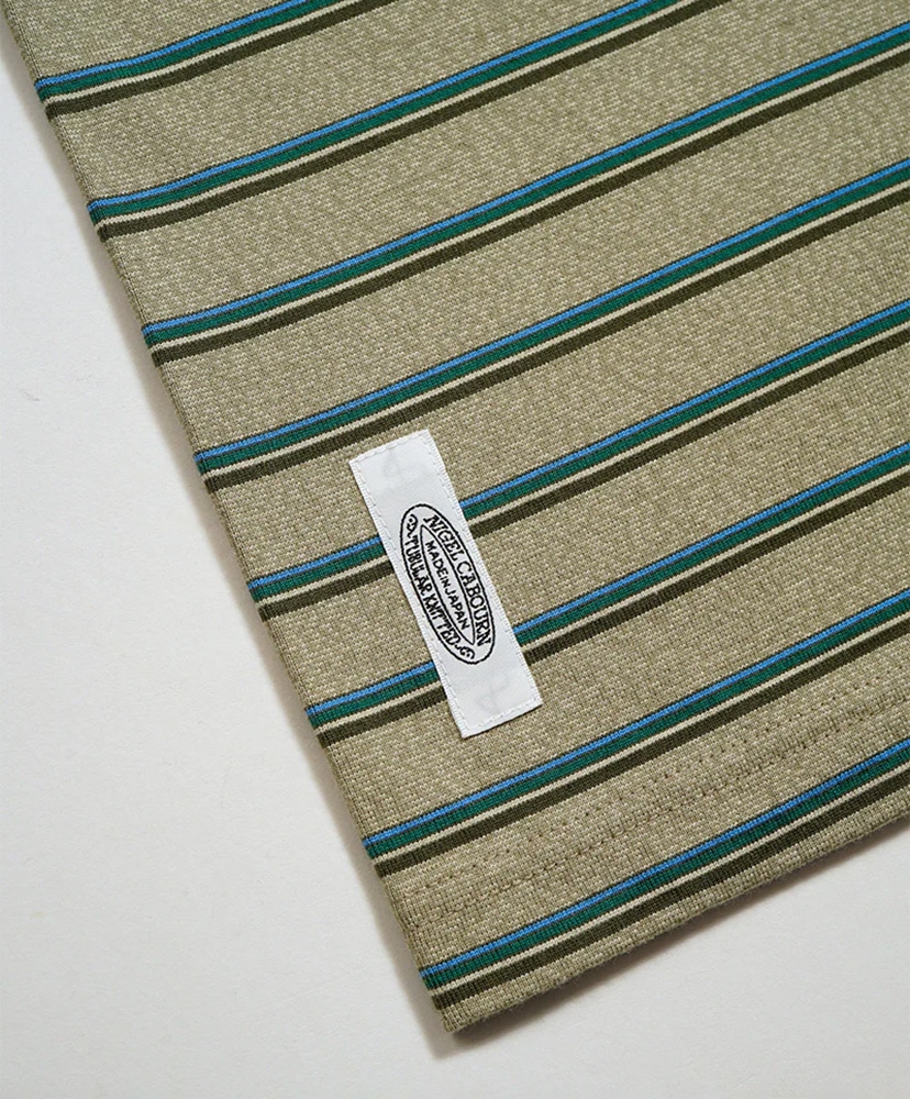 7.8oz Border Half Sleeve T-shirt Green/グリーン 46(MEN)