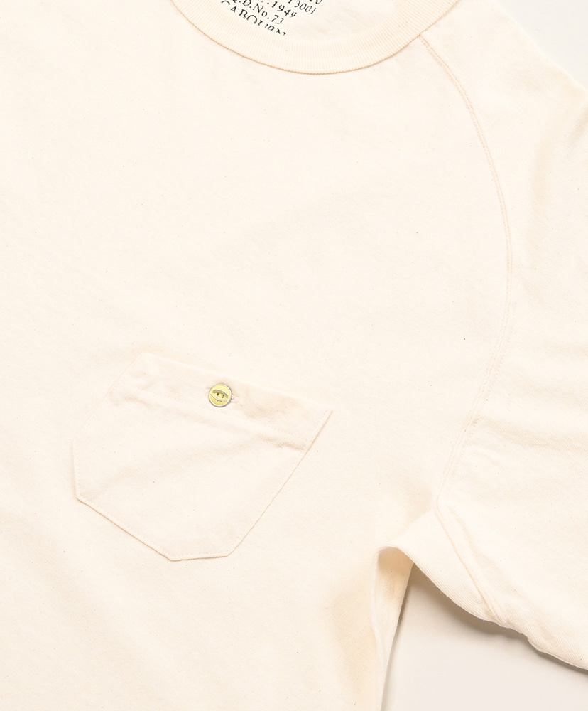 5.6oz Basic T-Shirt Ivory/アイボリー 46(MEN)
