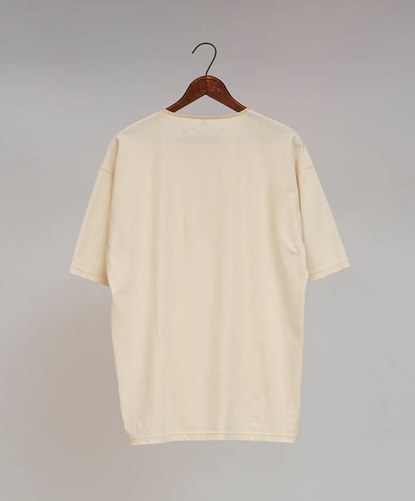 50s Henley Neck Shirt Ivory/アイボリー 46(MEN)