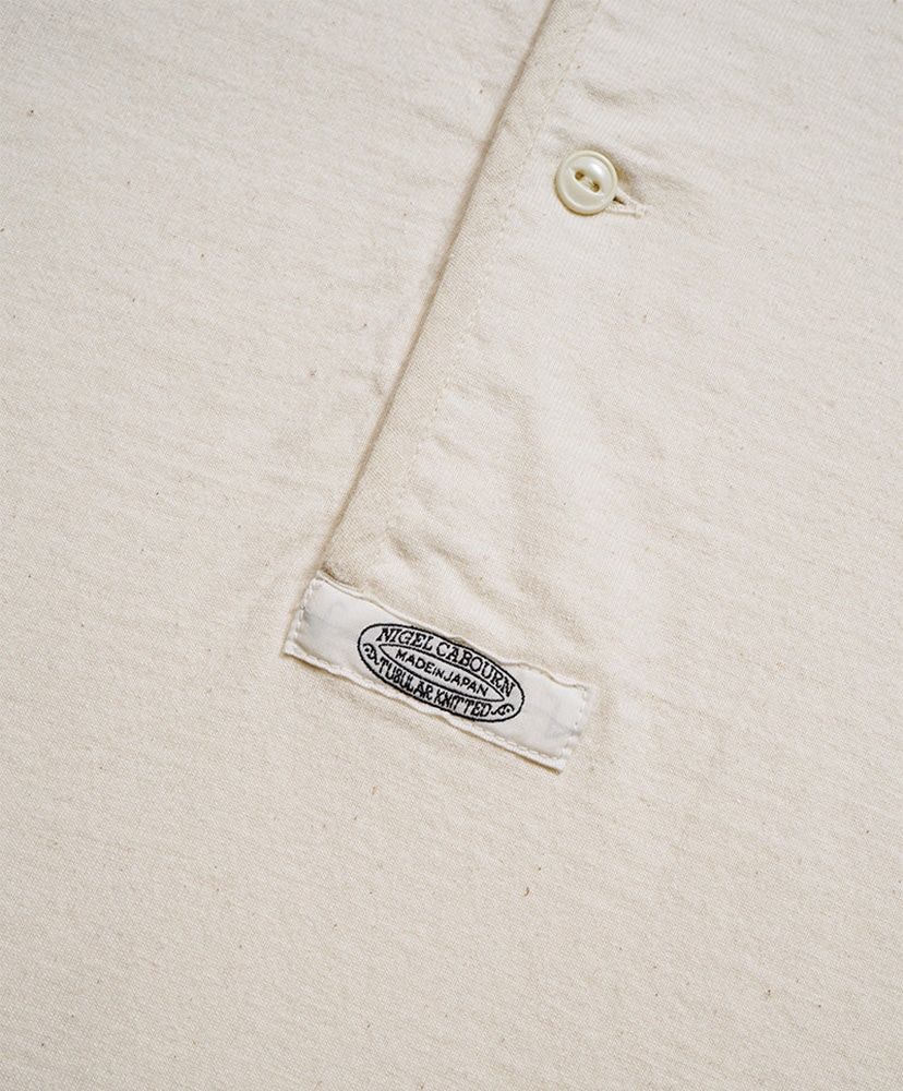 7.8oz Henley Neck T-shirt - Modify Ivory/アイボリー 46(MEN)