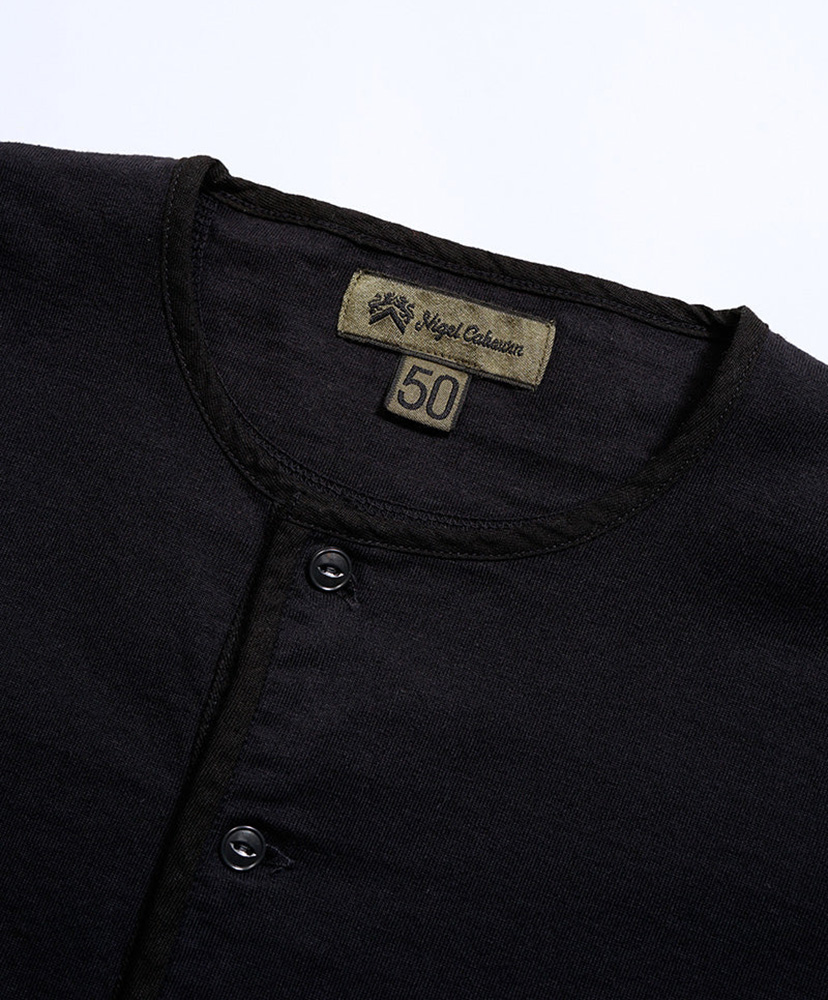 7.8oz Henley Neck T-shirt - Modify Navy/ネイビー 46(MEN)