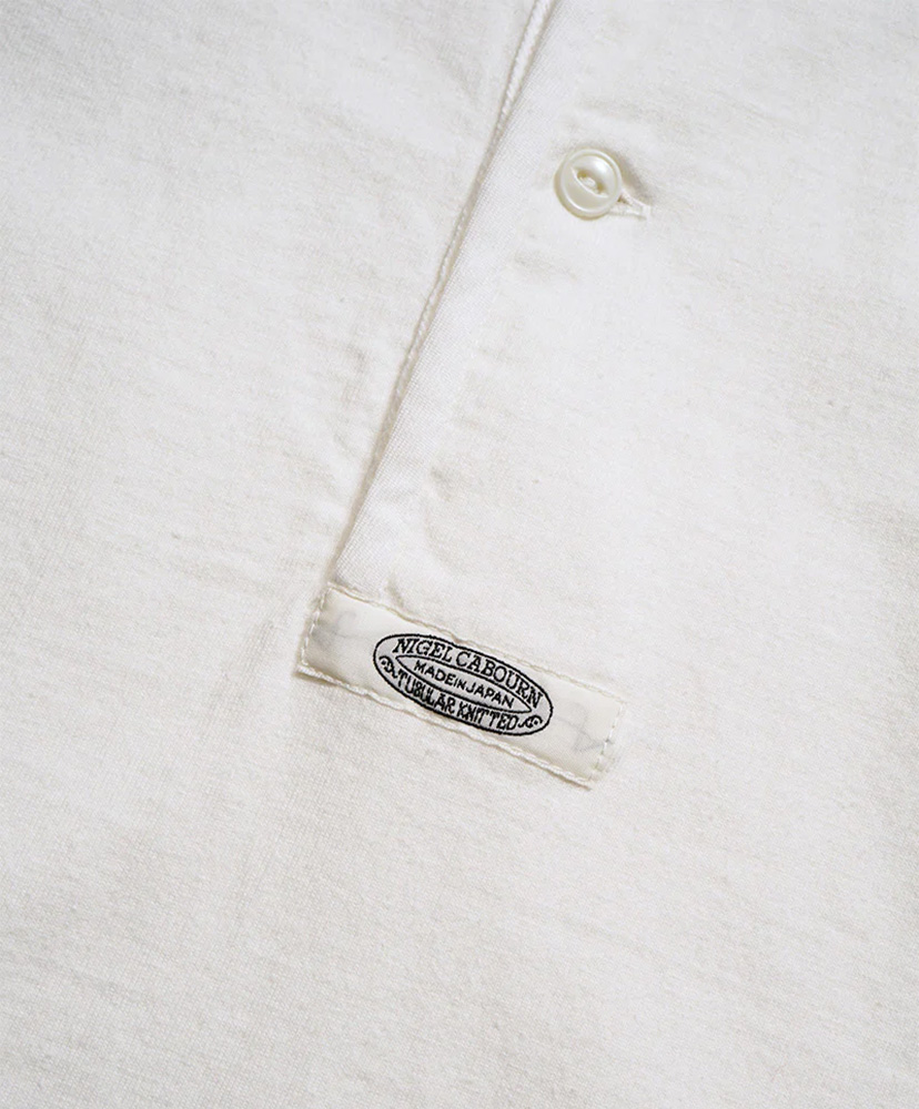 7.8oz Henley Neck T-shirt - Modify Off White/オフホワイト 46(MEN)