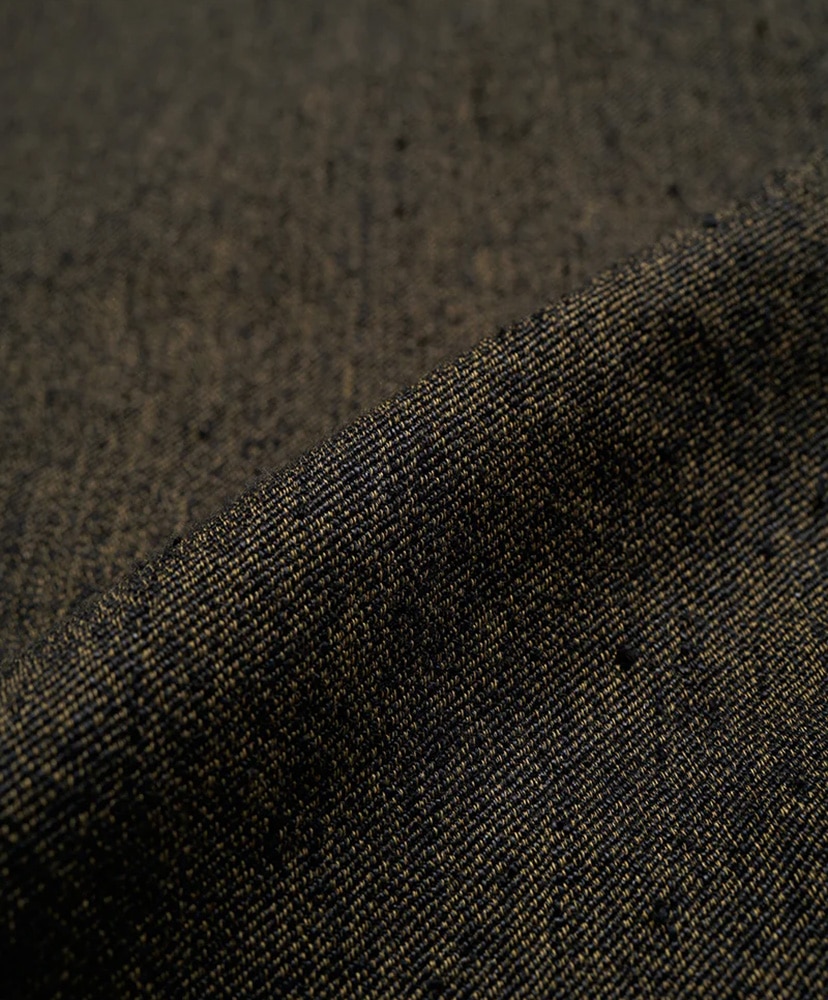 French Work Jacket - Mix Black Chambray Charcoal Gray/チャコールグレイ 46(MEN)