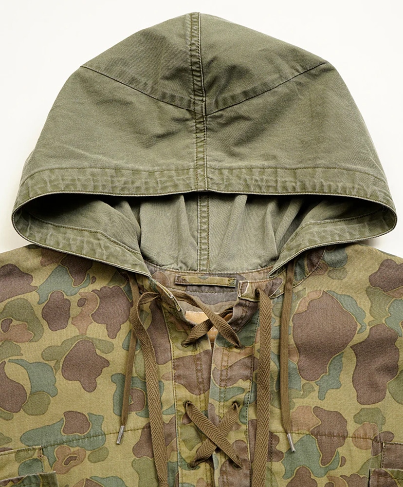50s German Smock - Camo Green/グリーン 6(WOMEN)