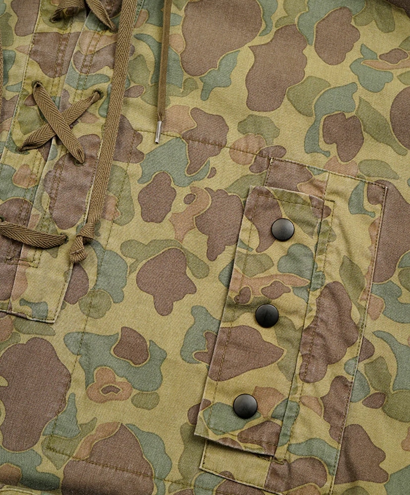 50s German Smock - Camo Green/グリーン 6(WOMEN)