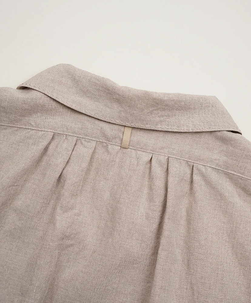 Farmar Open Collar Shirt Ivory/アイボリー 46(MEN)