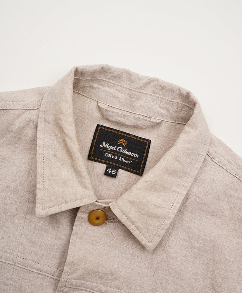 Farmer Jacket - Linen Ivory/アイボリー 48(MEN)