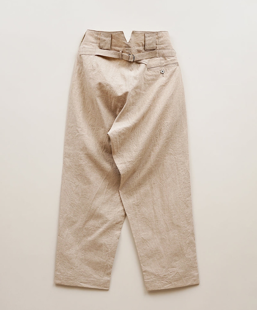 Farmer Pant - Linen Ivory/アイボリー 30(MEN)